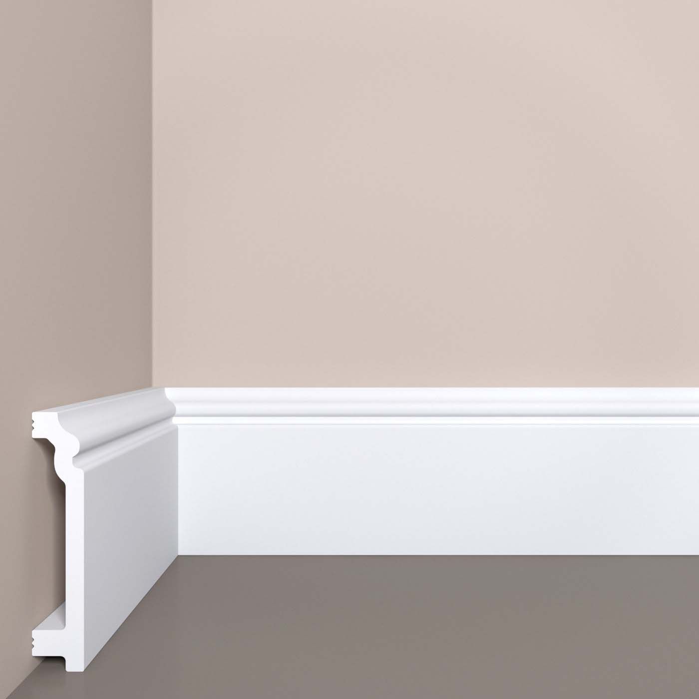 Плинтус напольный Bello Deco (Белло Деко) XPS BD П4 2000х20х100 мм, 00-00106332