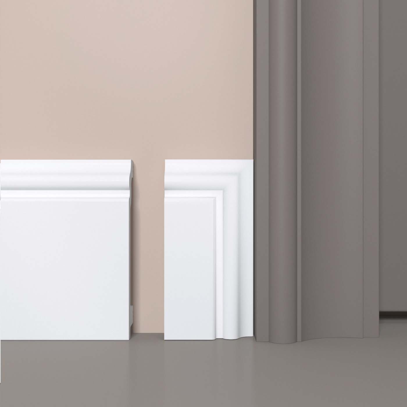 Плинтус напольный Bello Deco (Белло Деко) XPS BD П4 2000х20х100 мм, 00-00106332