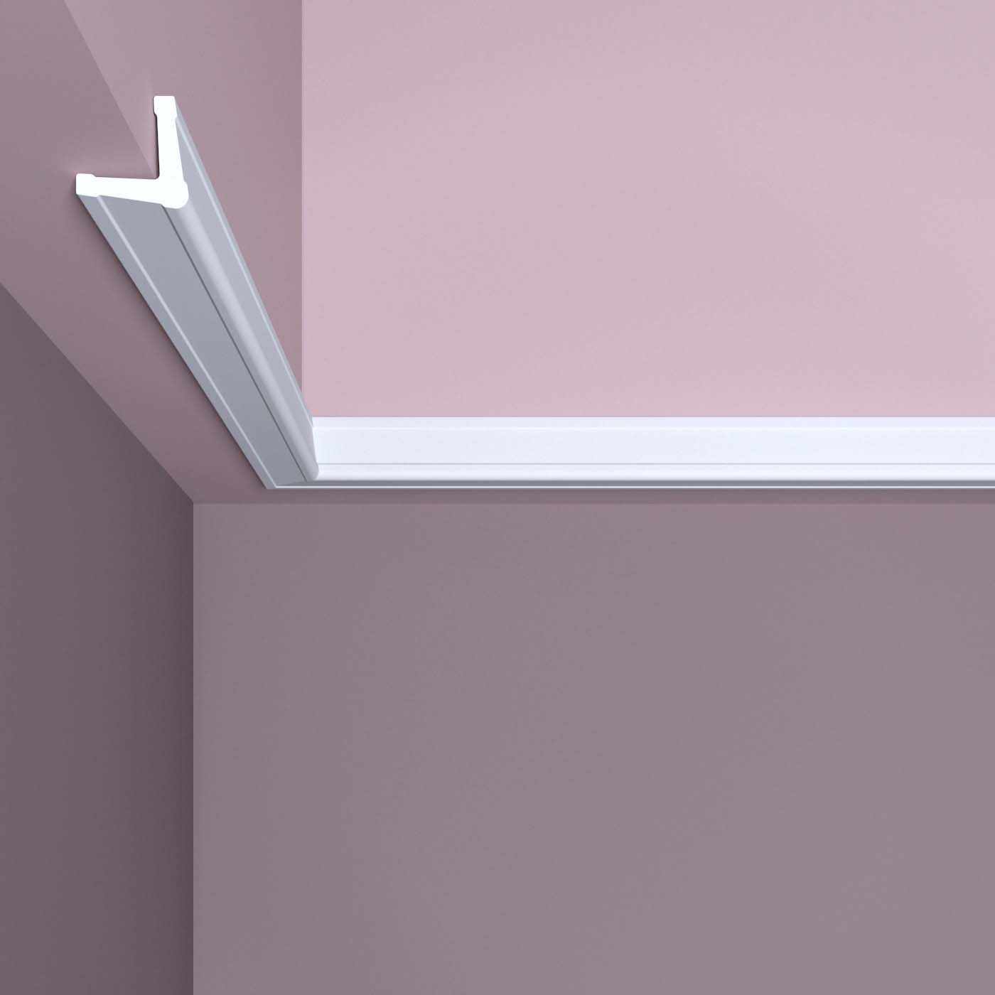 Угол из дюрополимера Bello Deco (Белло Деко) XPS BD У1 2000х20х20 мм, 00-00004604