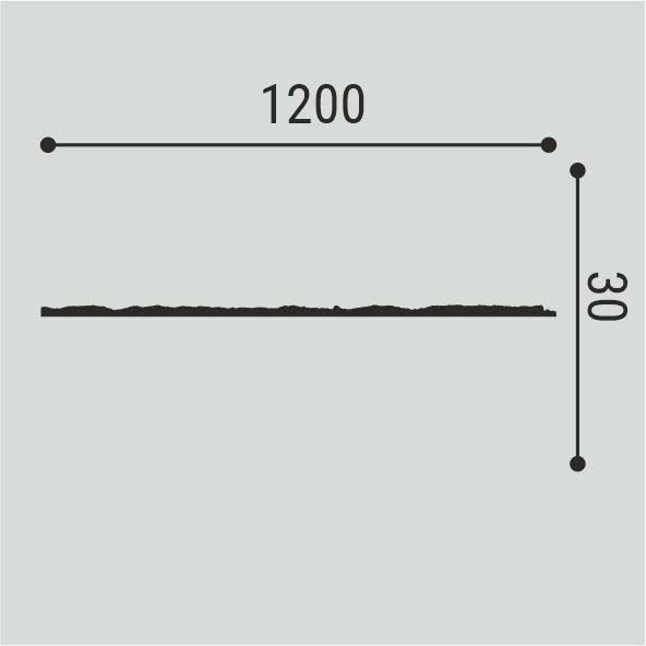 Декоративная стеновая панель Bello Deco (Белло Деко) А005-1 PU 1200х600х30 мм, 00-00108469