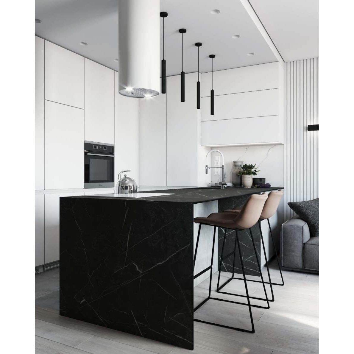 Декоративная стеновая панель Bello Deco (Белло Деко) XPS BD СП 06/2 2000х200х8 мм, 00-00105058