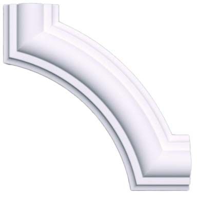 Декоративный угол к молдингу Bello Deco (Белло Деко) PS М14У1 83х93 мм, 00-00104394