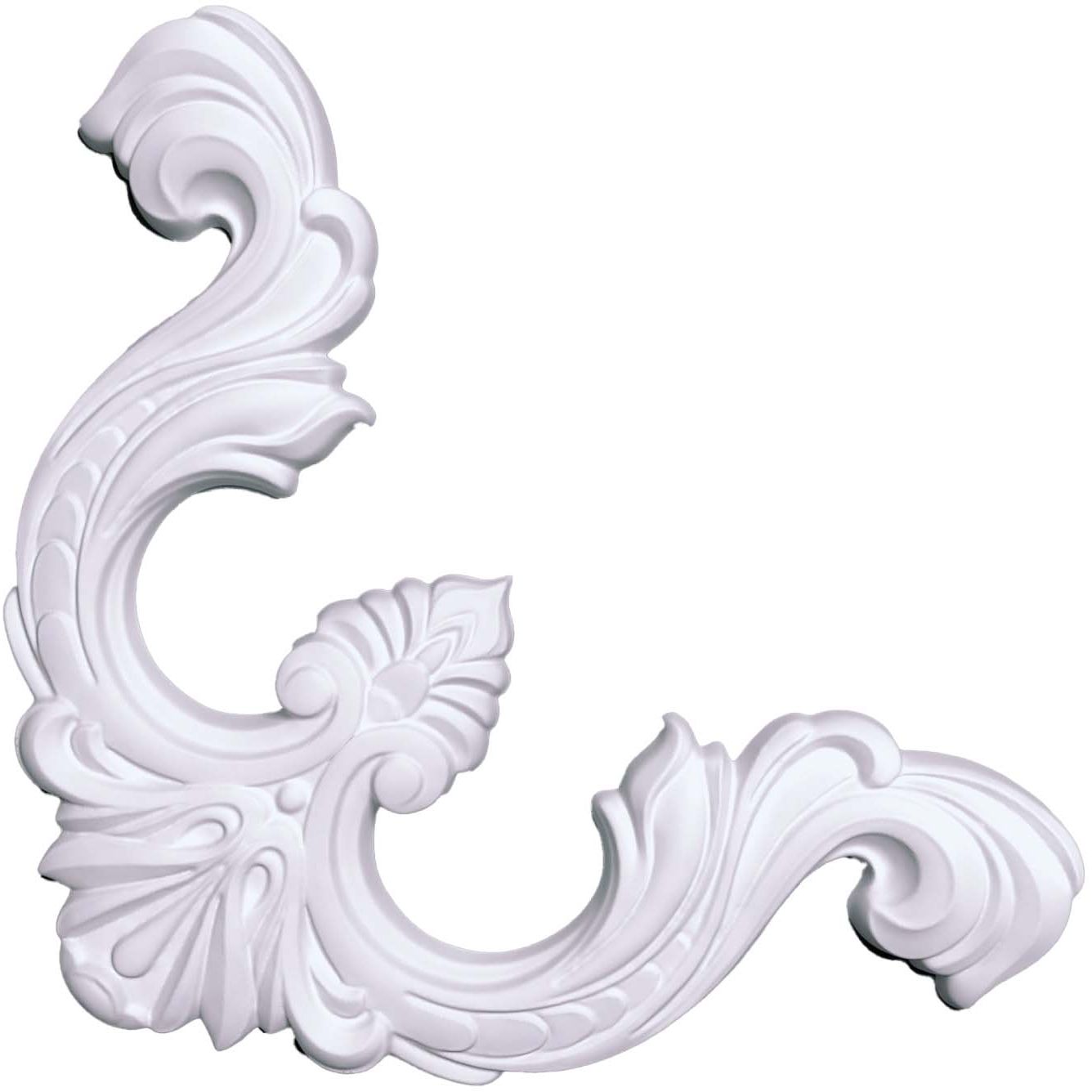 Декоративный угол к молдингу Bello Deco (Белло Деко) PS М3У2 250х250 мм, КА-00000735