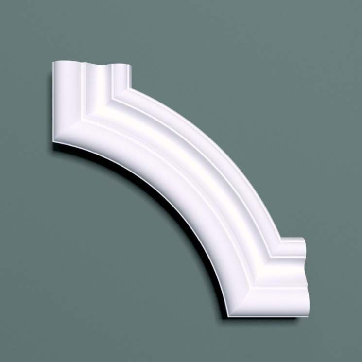 Декоративный угол к молдингу Bello Deco (Белло Деко) PU М15У1 117х117 мм, 00-00105121