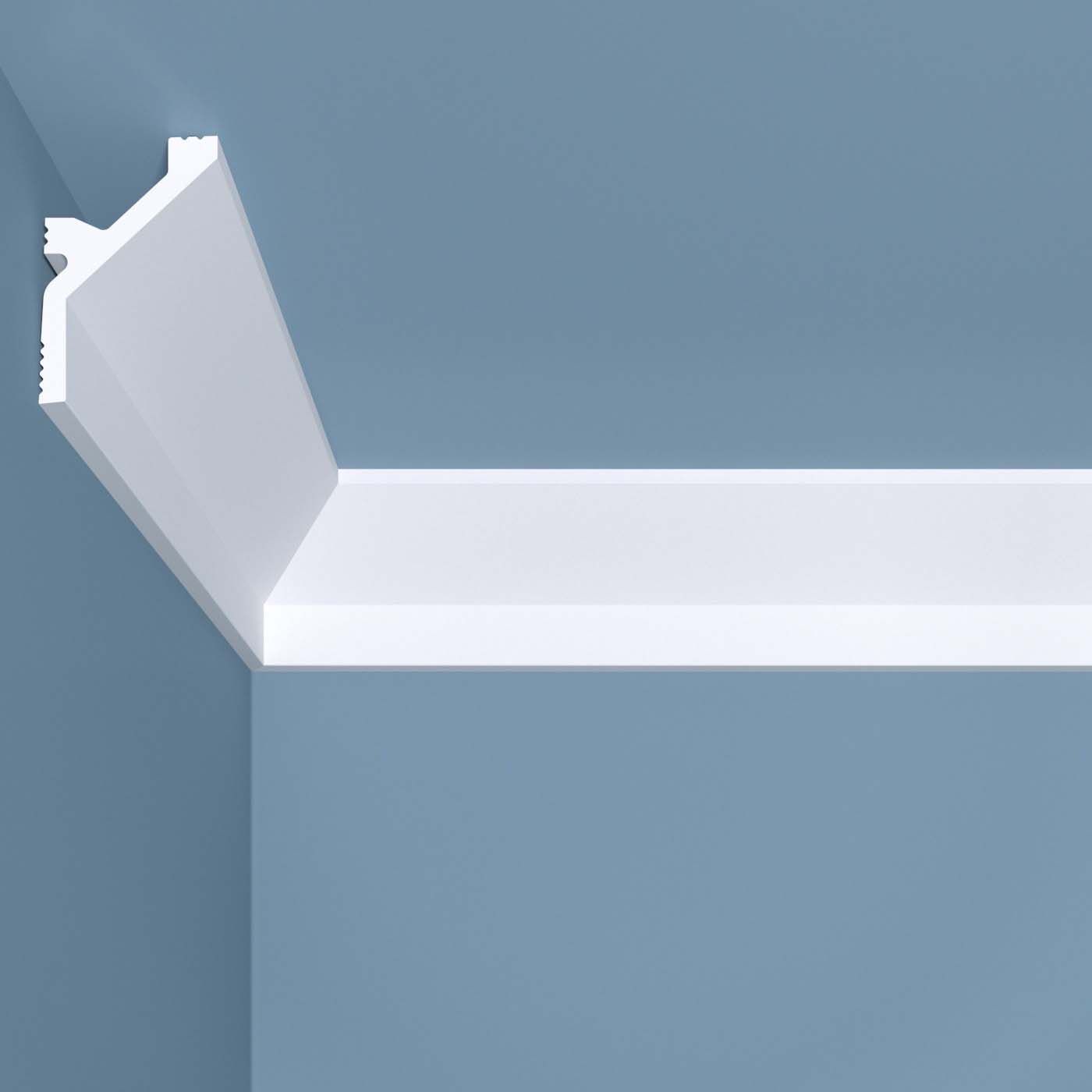 Карниз потолочный Bello Deco (Белло Деко) XPS BD К12 2000х40х60 мм, 00-00104335