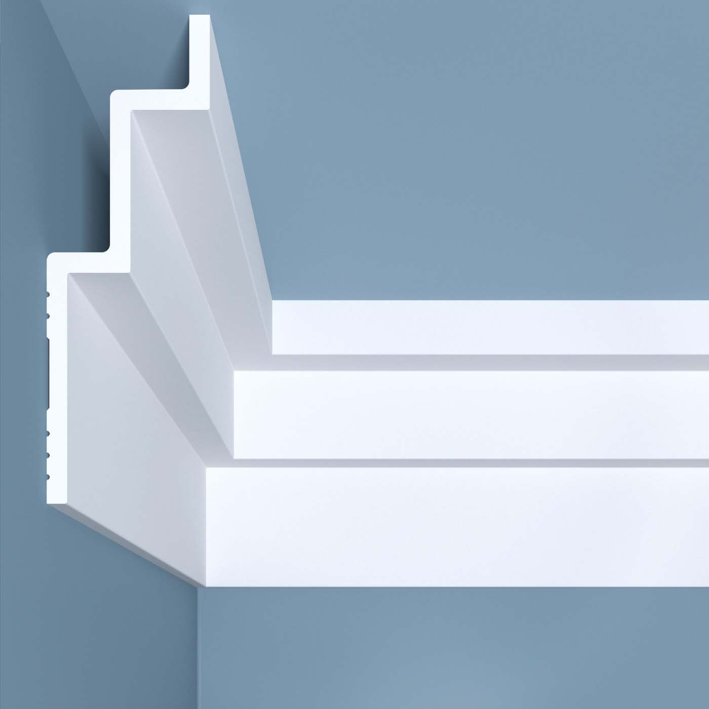 Карниз потолочный Bello Deco (Белло Деко) XPS BD К24 2000х60х180 мм, КА-00000752