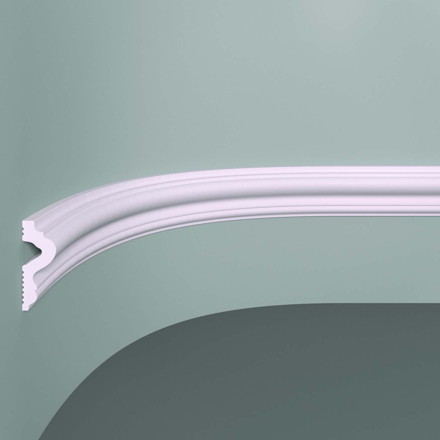 Молдинг гибкий Bello Deco (Белло Деко) PU М10 F 1000х17х45 мм, КА-00000403