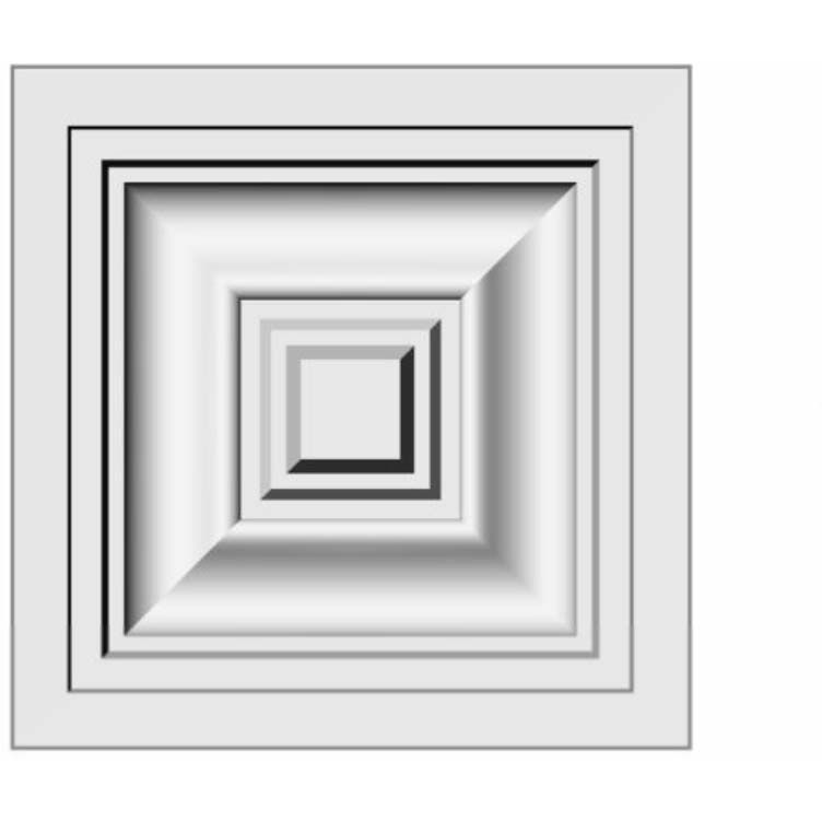 Вставка декоративная Bello Deco (Белло Деко) В3 92х92х24 мм, 00-00106515