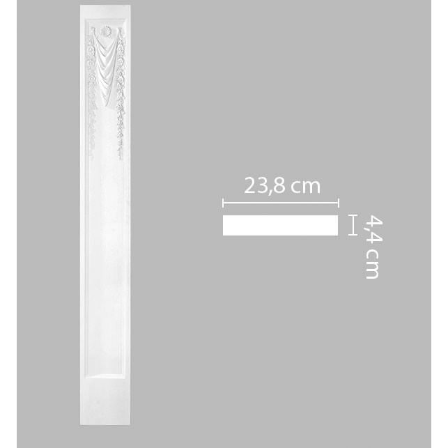 Пилястра Decomaster (Декомастер) 238х2000х44 мм DK-82260