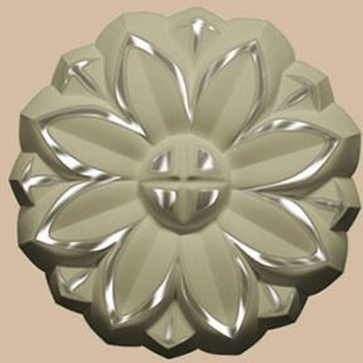 Орнамент крашенный Decomaster (Декомастер) 38х38х6 мм 80002-59