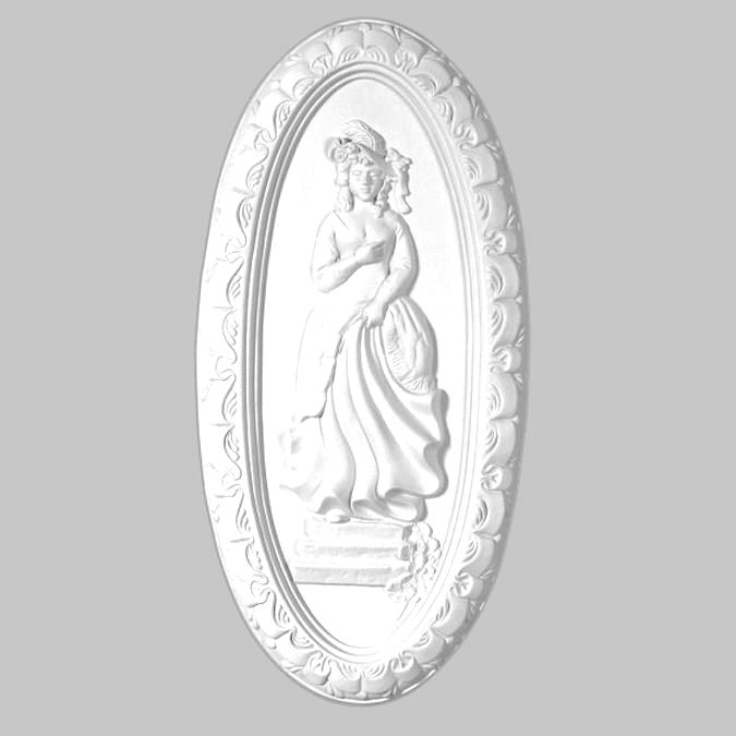 Декоративное панно Decomaster (Декомастер) 390х190х20 мм DT-3837