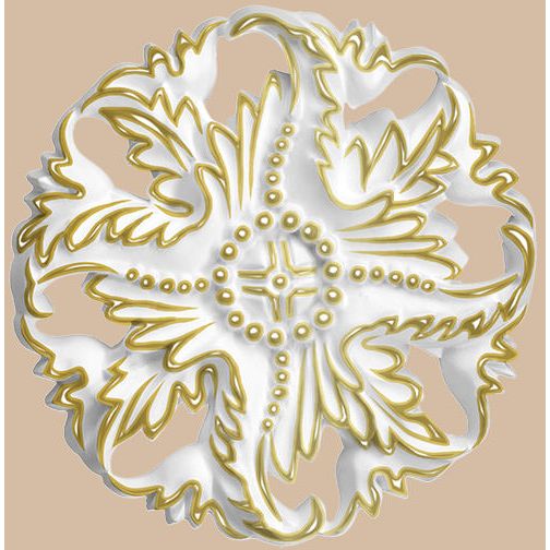 Розетка потолочная Decomaster (Декомастер) d наружный 125 мм 88125-54