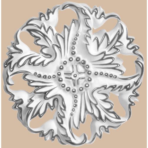 Розетка потолочная Decomaster (Декомастер) d наружный 125 мм 88125-60