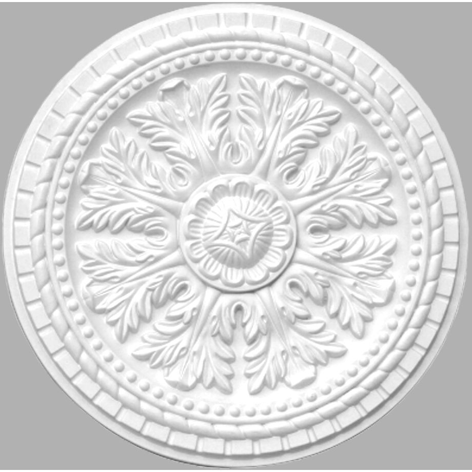 Розетка потолочная Decomaster (Декомастер) d наружный 330 мм, d внутренний 50 мм, высота 30 мм 80200