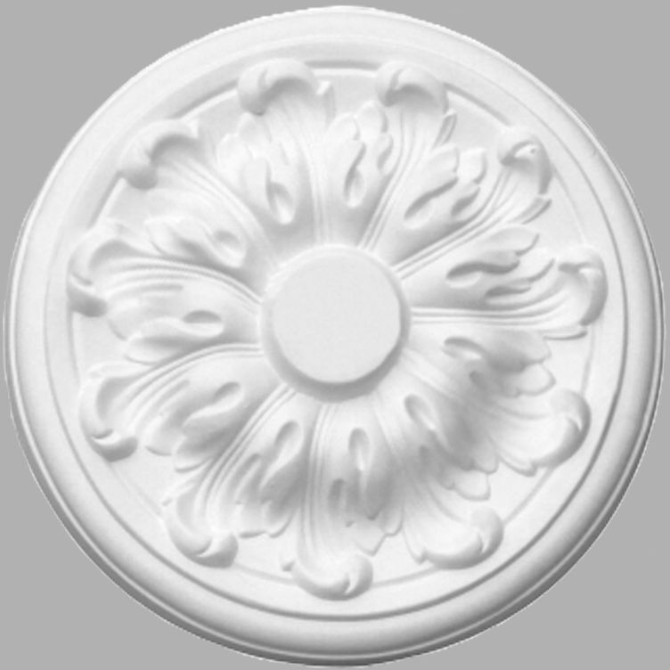 Розетка потолочная Decomaster (Декомастер) d наружный 200 мм, d внутренний 40 мм, высота 35 мм 80201