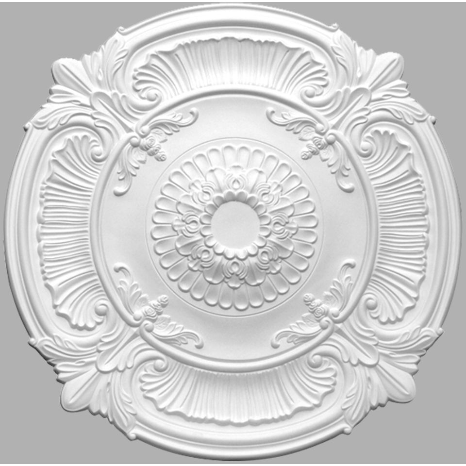 Розетка потолочная Decomaster (Декомастер) d наружный 1010 мм, d внутренний 100 мм, высота 70 мм 80213/1