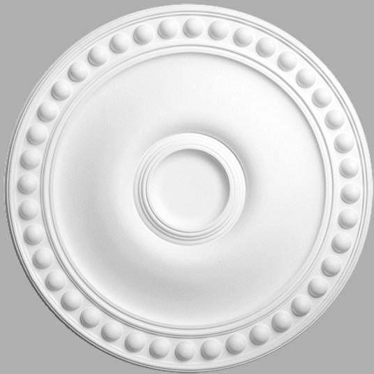 Розетка потолочная Decomaster (Декомастер) d наружный 475 мм, d внутренний 10 мм, высота 28 мм DM-0483