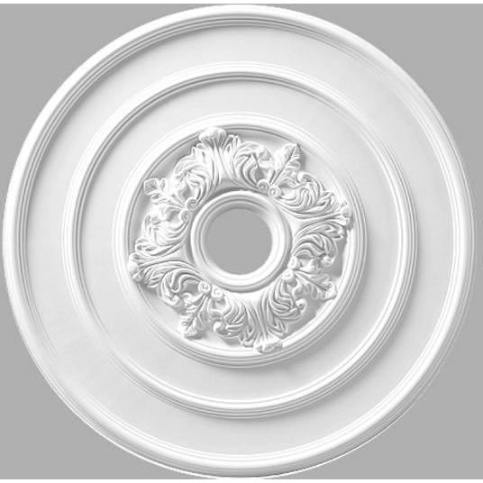 Розетка потолочная Decomaster (Декомастер) d наружный 660 мм, d внутренний 80 мм, высота 34 мм DR-312