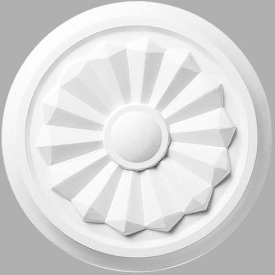 Розетка потолочная Decomaster (Декомастер) d наружный 200 мм, d внутренний 40 мм, высота 32 мм DR-3