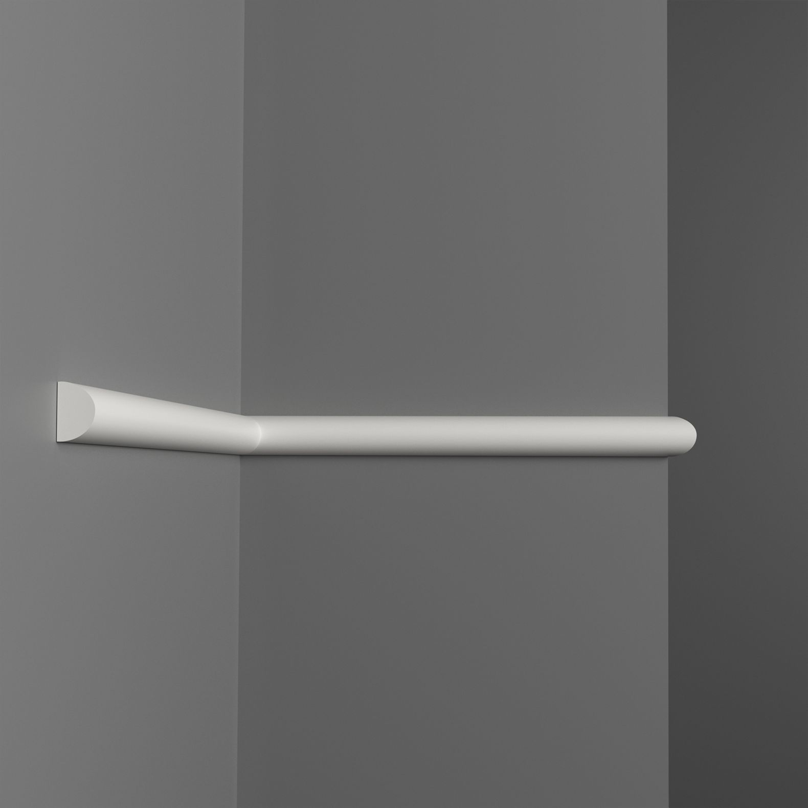 Молдинг гладкий Decomaster (Декомастер) 19х12х2000 мм A034