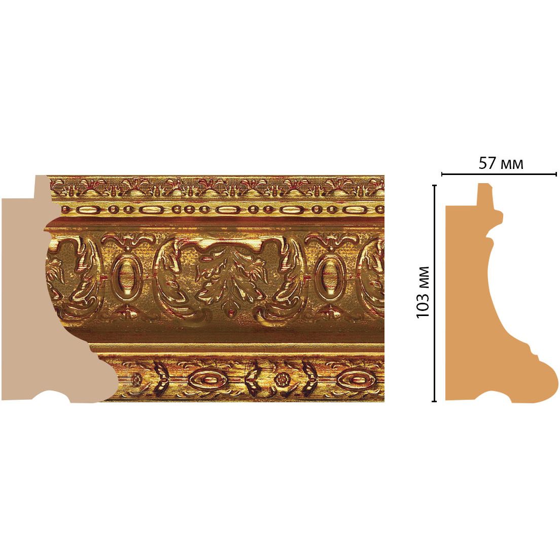 Багет Decomaster (Декомастер) 100х57х2900 мм 400-954