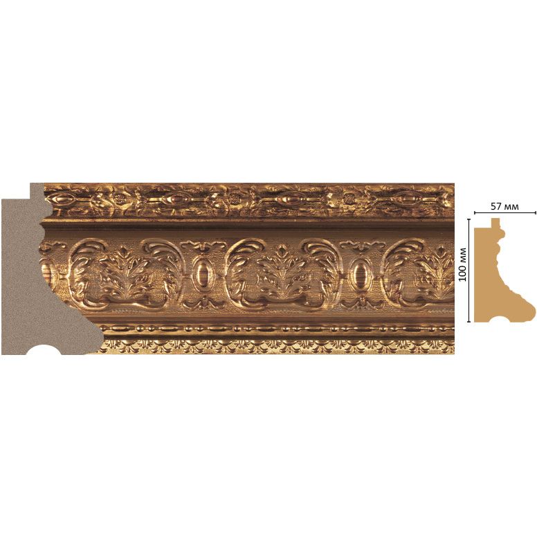 Багет Decomaster (Декомастер) 100х57х2900 мм 400-954