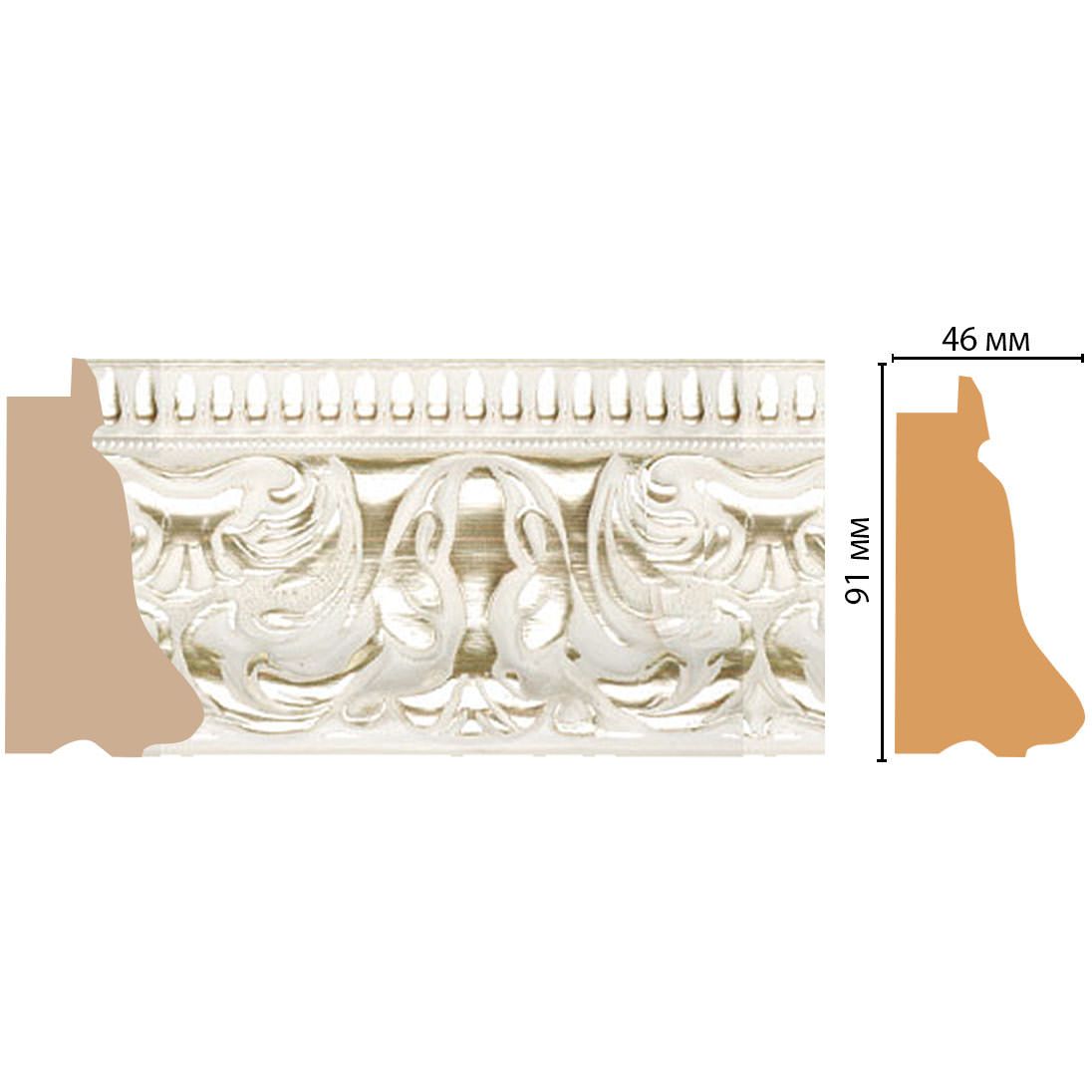 Багет Decomaster (Декомастер) 91х46х2900 мм 413-182