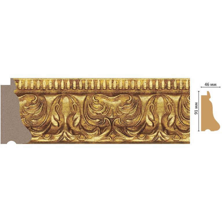 Багет Decomaster (Декомастер) 91х46х2900 мм 413-565