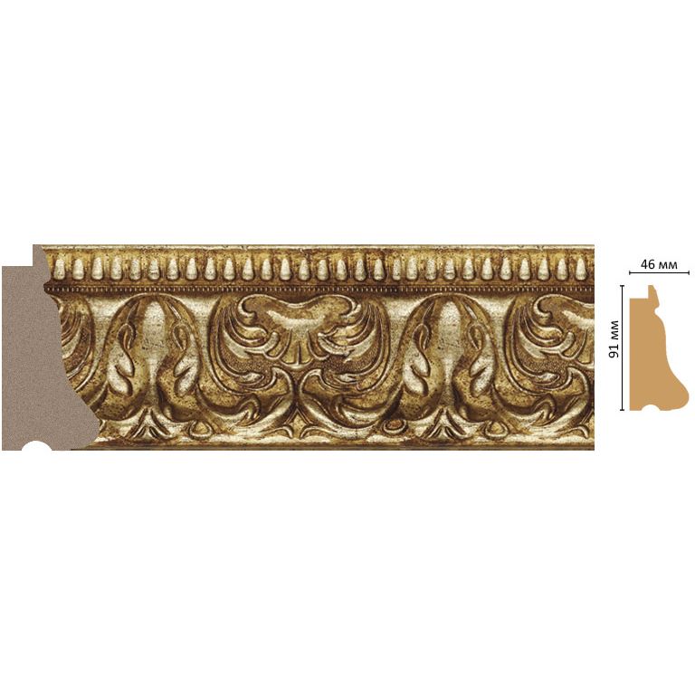 Багет Decomaster (Декомастер) 91х46х2900 мм 413-566
