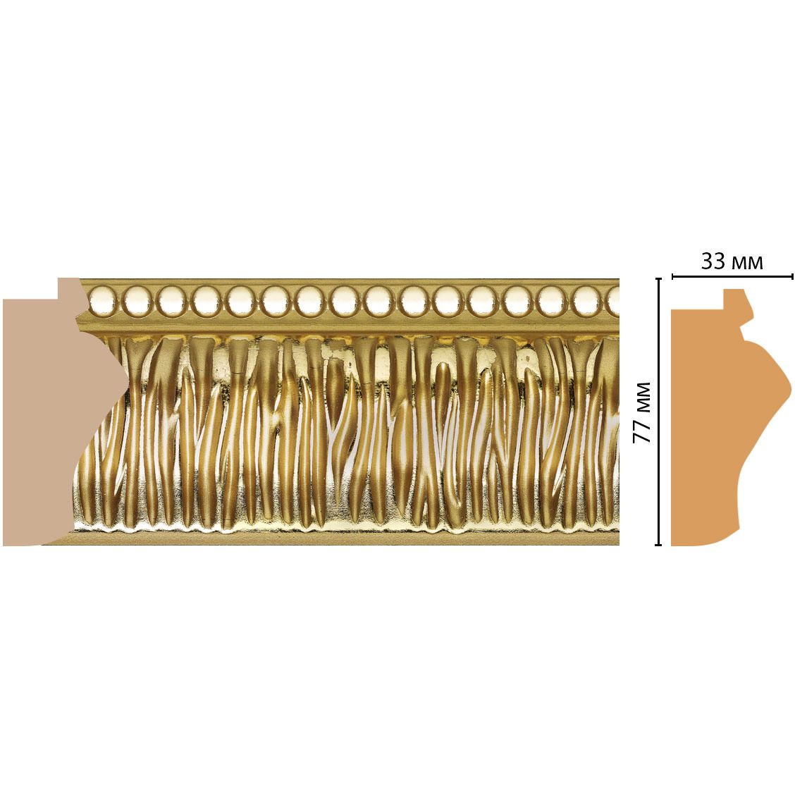 Багет Decomaster (Декомастер) 77х33х2900 мм 527-1243