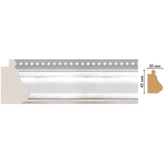 Багет Decomaster (Декомастер) 45х30х2900 мм 528-1244