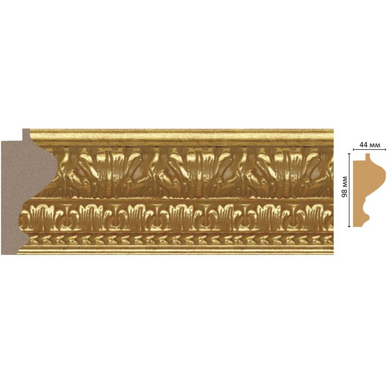 Багет Decomaster (Декомастер) 98х44х2900 мм 916-461