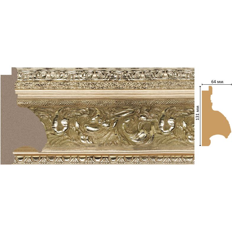 Багет Decomaster (Декомастер) 131х64х2900 мм 947-956