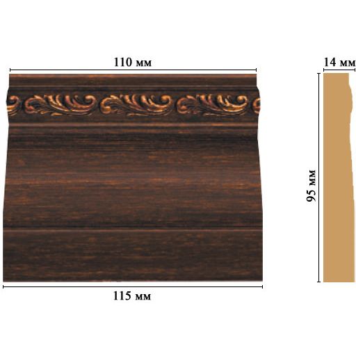 Основание Decomaster (Декомастер) 115х95х14 мм D204-966