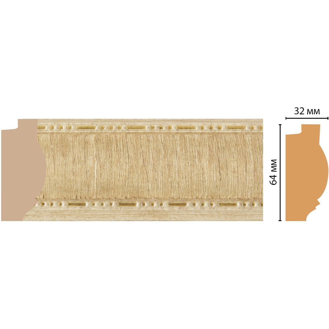 Багет Decomaster (Декомастер) 64х32х2900 мм 176-5
