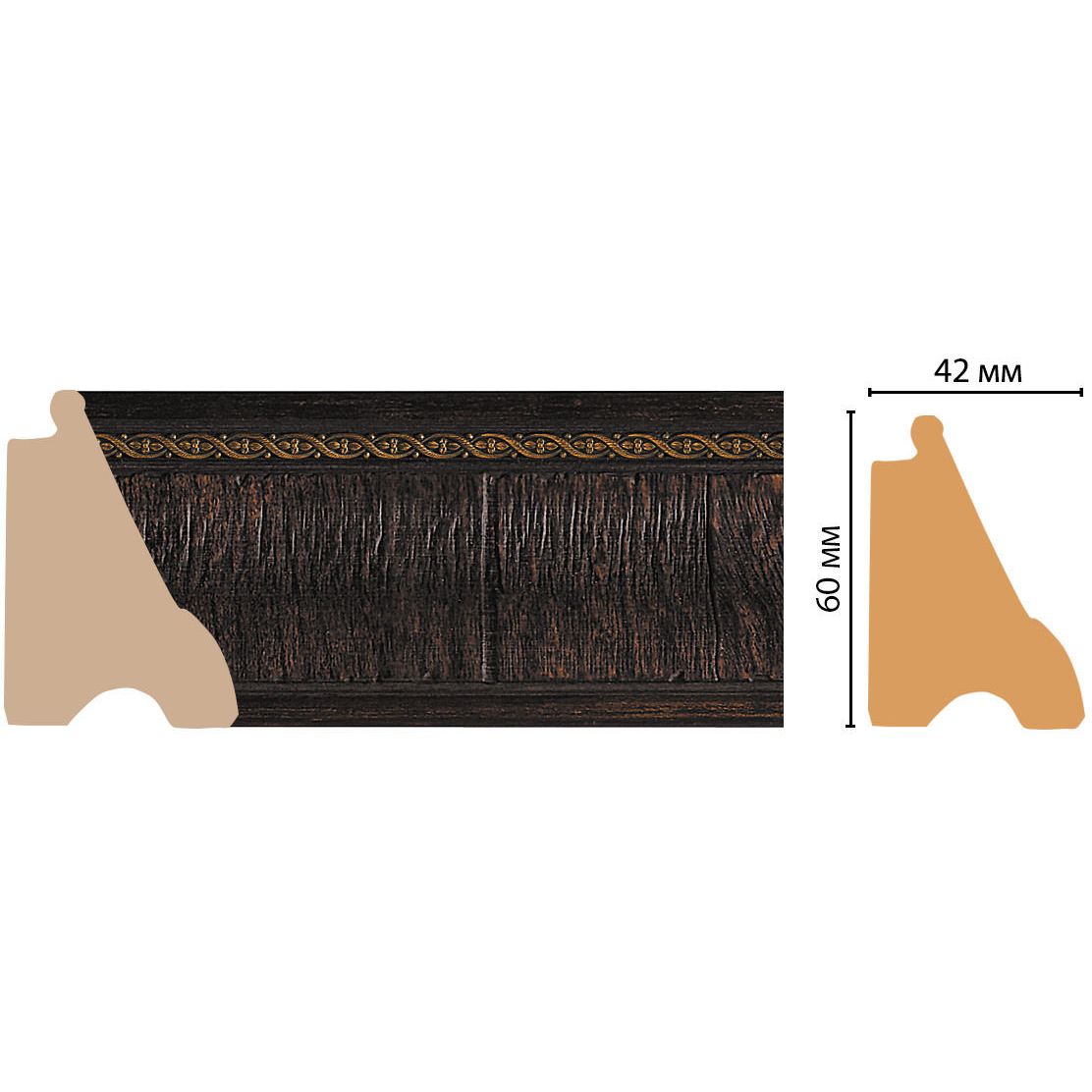 Багет Decomaster (Декомастер) 60х42х2900 мм 175-1