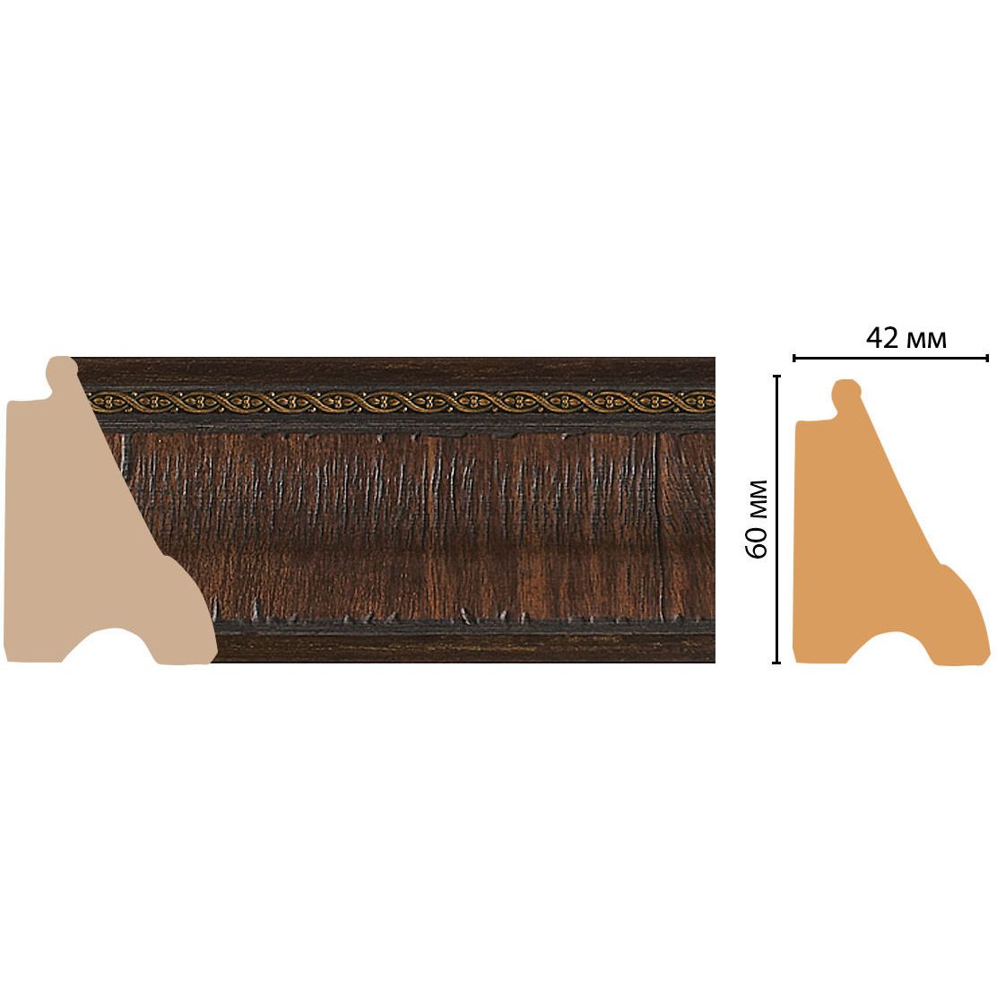 Багет Decomaster (Декомастер) 60х42х2900 мм 175-2
