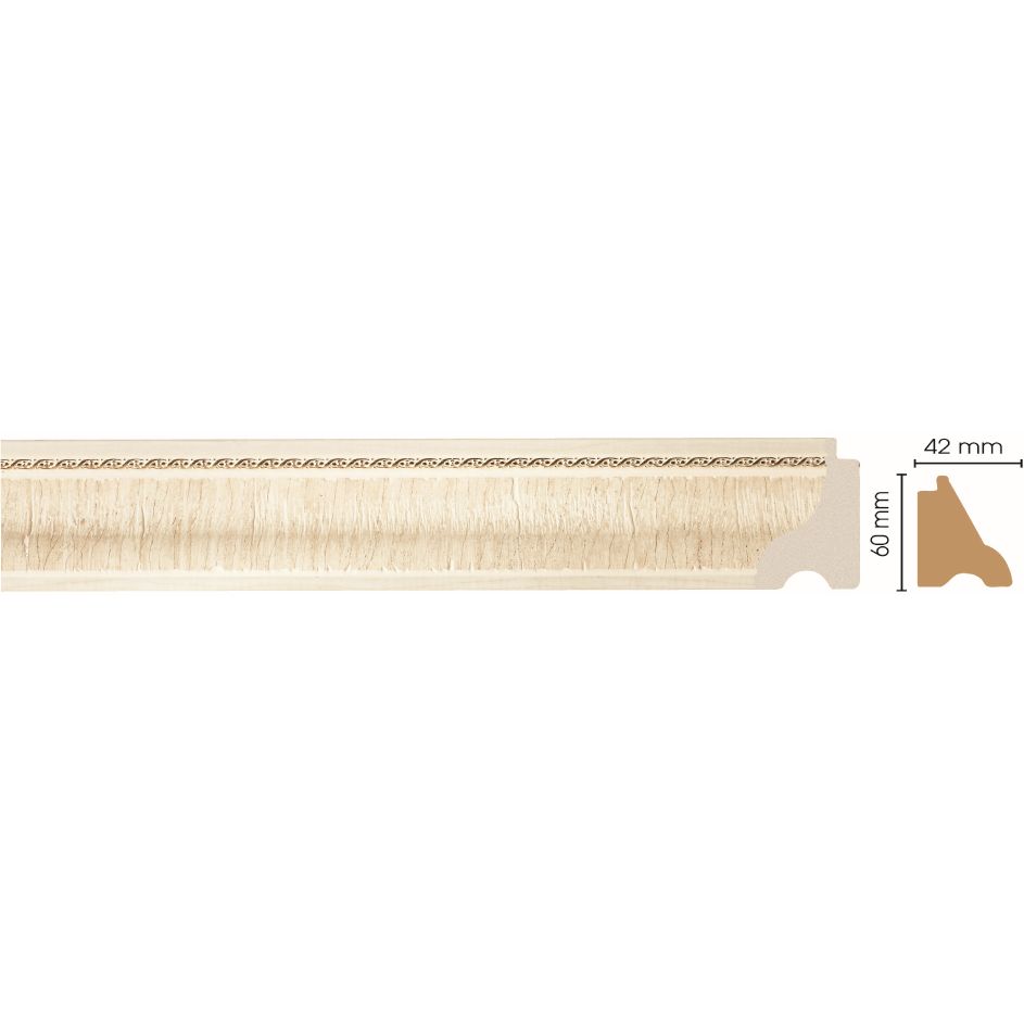 Багет Decomaster (Декомастер) 60х42х2900 мм 175-6