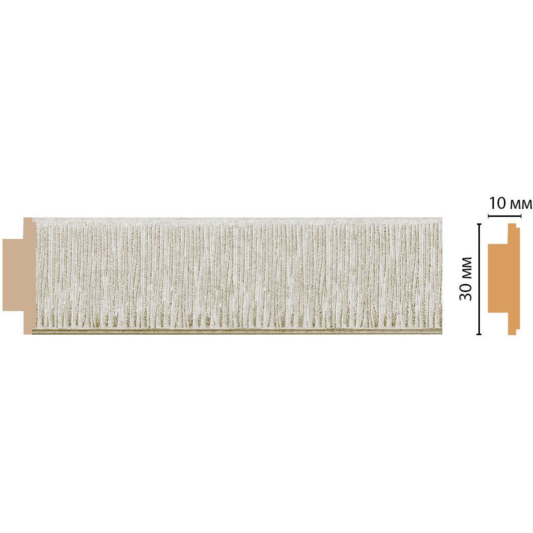 Молдинг Decomaster (Декомастер) 30х10х2400 мм 110-20