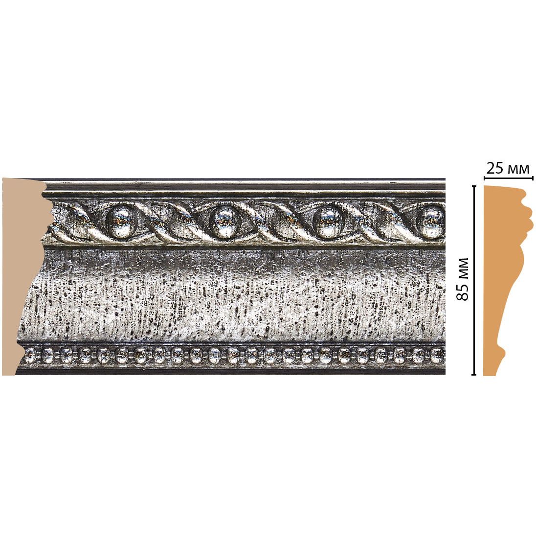 Молдинг Decomaster (Декомастер) 85х25х2400 мм 152-44