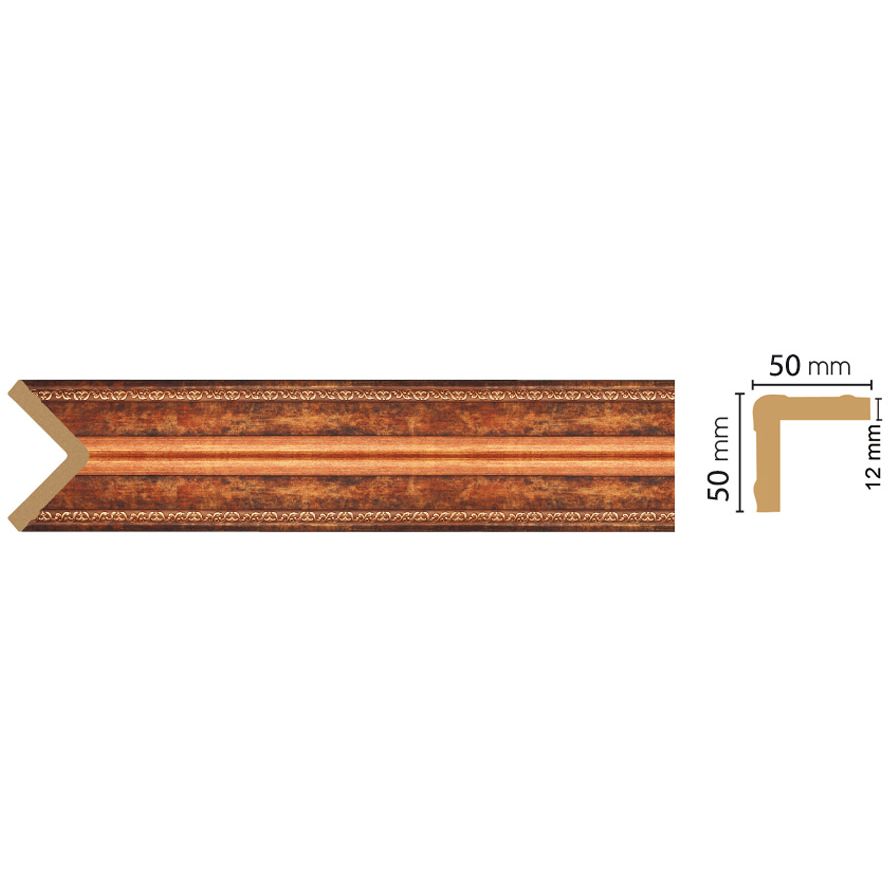 Угол Decomaster (Декомастер) 50х50х2400 мм 142-767
