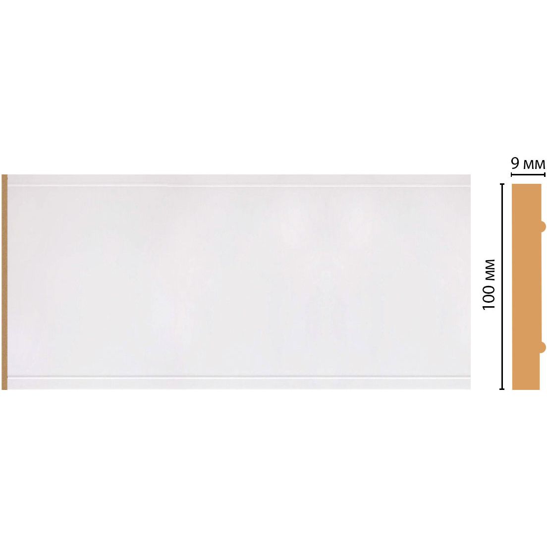 Декоративная панель Decomaster (Декомастер) 100х9х2400 мм B10-115