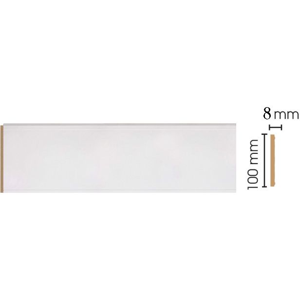 Декоративная панель Decomaster (Декомастер) 100х9х2400 мм B10-115