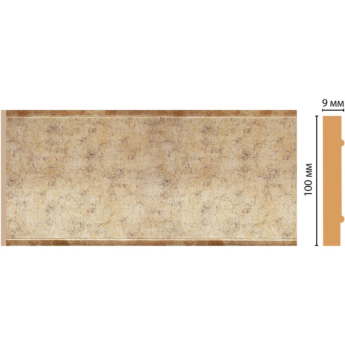 Декоративная панель Decomaster (Декомастер) 100х9х2400 мм B10-553