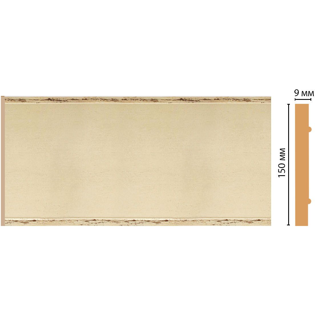 Декоративная панель Decomaster (Декомастер) 150х9х2400 мм B15-1028