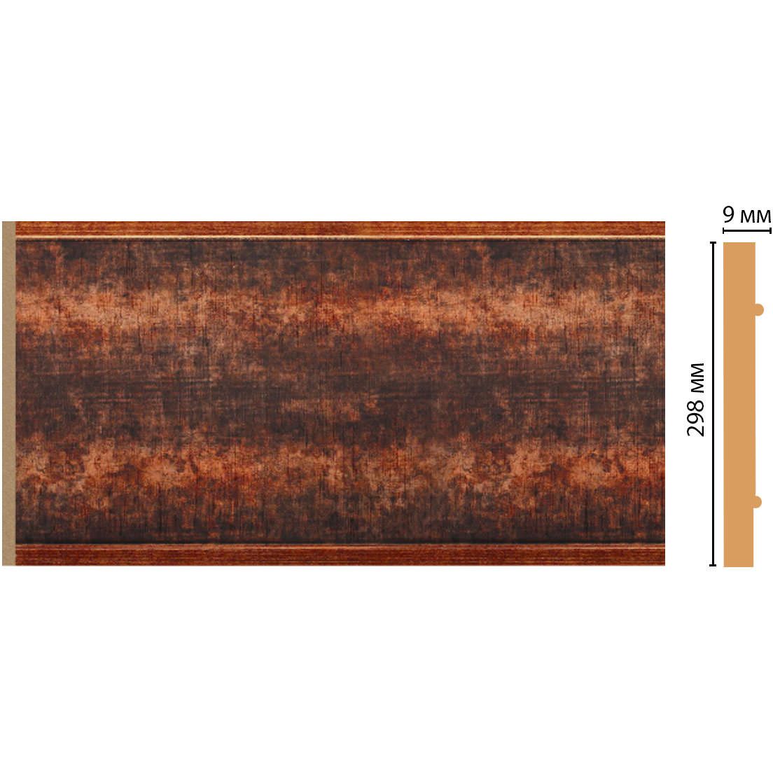 Декоративная панель Decomaster (Декомастер) 298х9х2400 мм B30-767