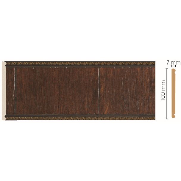 Декоративная панель Decomaster (Декомастер) 100х7х2400 мм C10-2