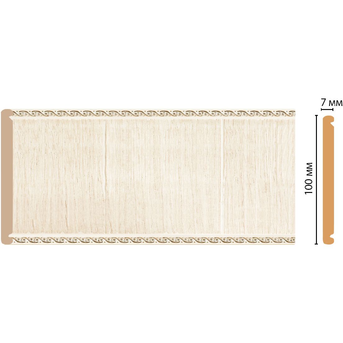 Декоративная панель Decomaster (Декомастер) 100х7х2400 мм C10-6