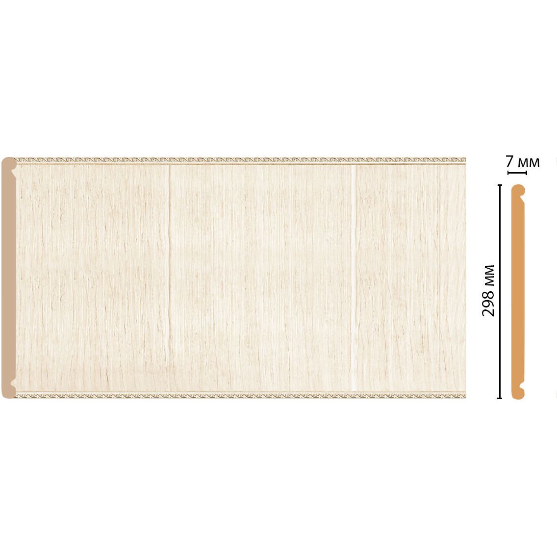 Декоративная панель Decomaster (Декомастер) 298х7х2400 мм C30-6