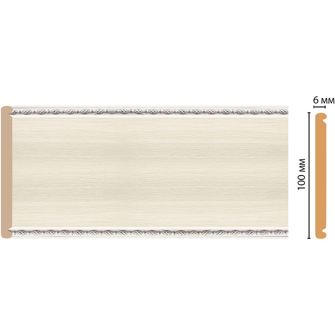 Декоративная панель Decomaster (Декомастер) 100х6х2400 мм F10-15